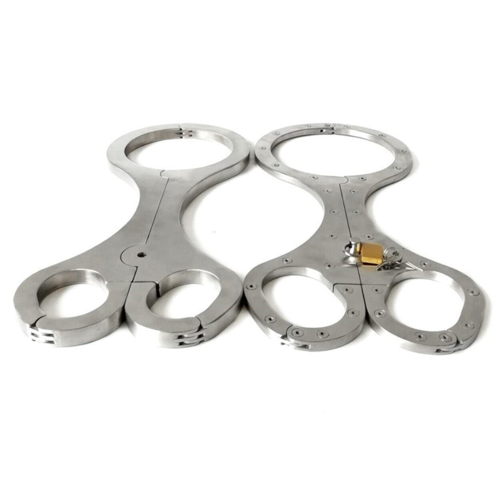 Anodized Aluminum Cangue Bondage Restraint - Cuffs and Restraints