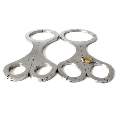 Anodized Aluminum Cangue Bondage Restraint - Cuffs and Restraints