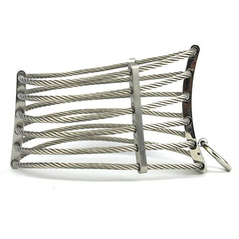 Stainless Steel Unisex Slave Collar by BDStyle - Steel Sex Toys