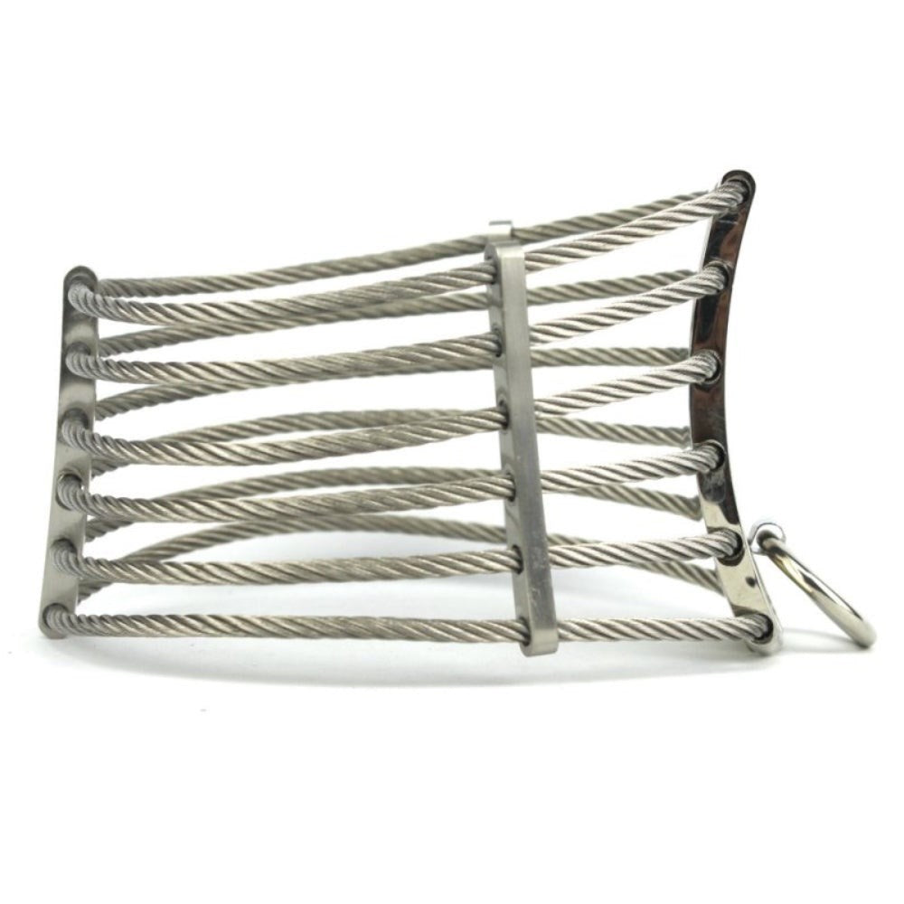 BDStyle Stainless Steel Unisex Slave Collar for BDSM Bondage Play - Steel Sex Toys