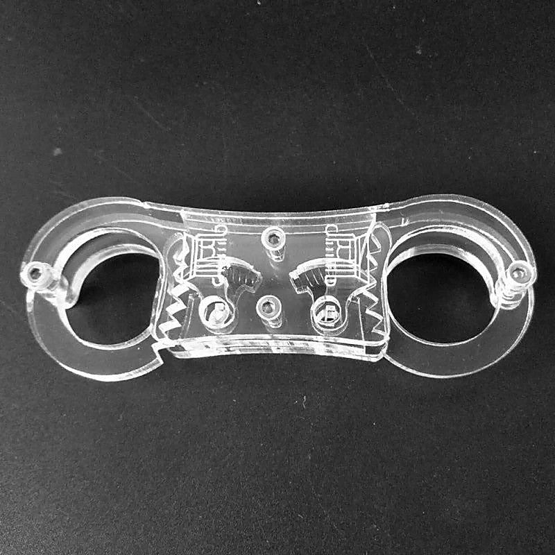 Acrylic BDSM Finger Cuffs - Ratchet Clasp by BDStyle - Cuffs and Restraints