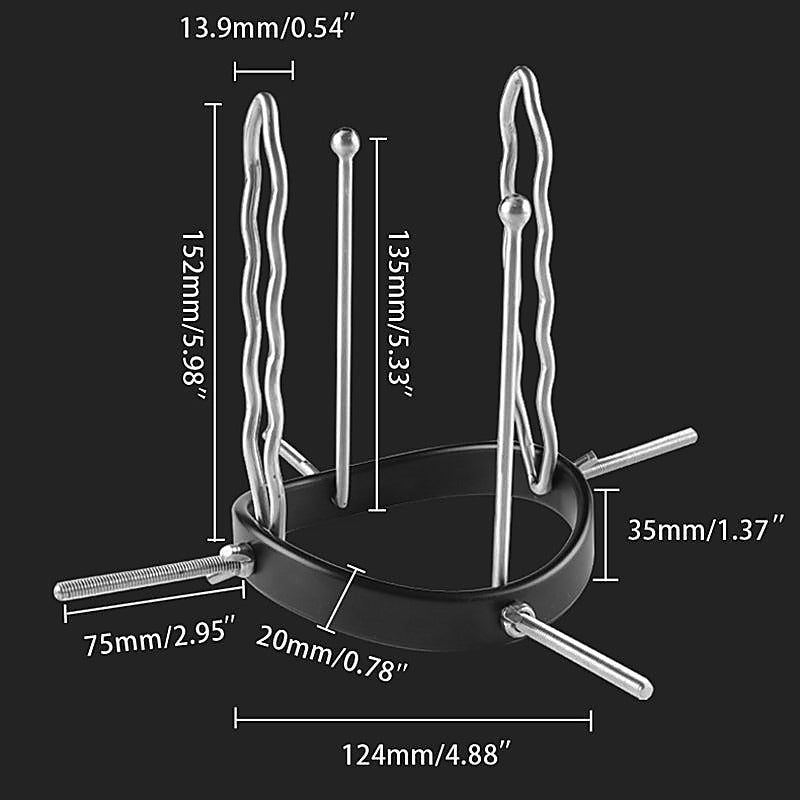 Anal Spreader by BDStyle - Steel Sex Toys