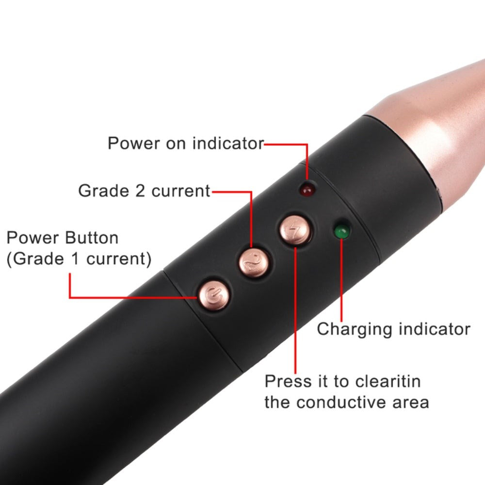 BDStyle Rechargeable Electro Stimulation Pleasure Cane with Pulse Technology - Electro Sex