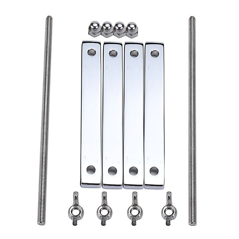 Finger Restraint Splint Cuffs by BDStyle - Steel Sex Toys