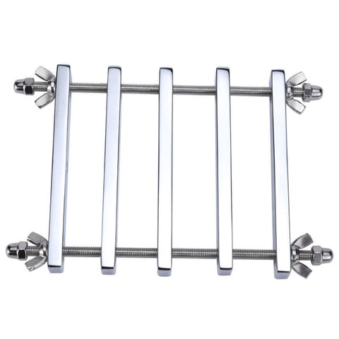 BDStyle Finger Restraint Splint Cuffs Enhance BDSM Intensity Metal Splints - Steel Sex Toys