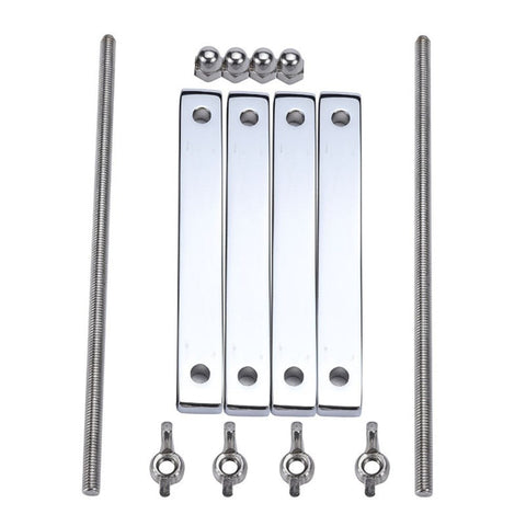 BDStyle Finger Restraint Splint Cuffs Enhance BDSM Intensity Metal Splints - Steel Sex Toys