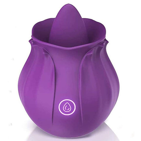 7 Functions Flower Tongue Vibrator by BDStyle - Finger and Tongue Vibrators