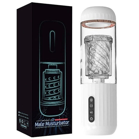 Automatic Telescopic Masturbator Cup by BDStyle - Masturbators and Strokers