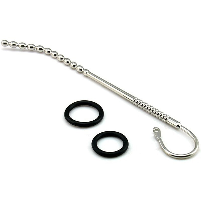 Long Penis Plug with Glans Ring by BDStyle - Penis Plugs