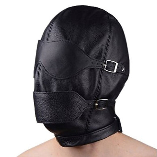 Full Bondage Mask Eyes & Mouth Detachable by BDStyle - Blindfolds And Masks