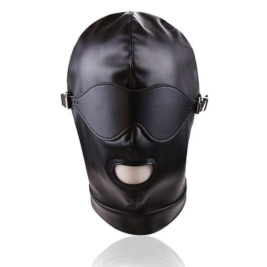 BDSM Play Full Mask Eyes & Mouth Detachable by BDStyle - Blindfolds And Masks