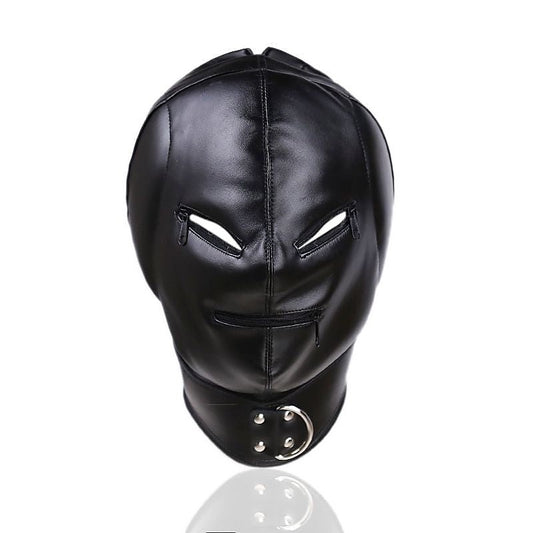 BDSM Play Zipper Hood With Thicker Ear by BDStyle - Bondage Hoods