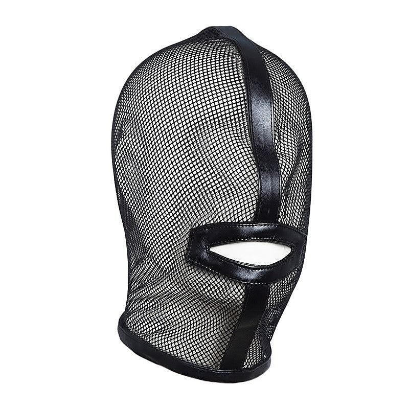 Mesh Bondage Play Hood by BDStyle - Bondage Hoods