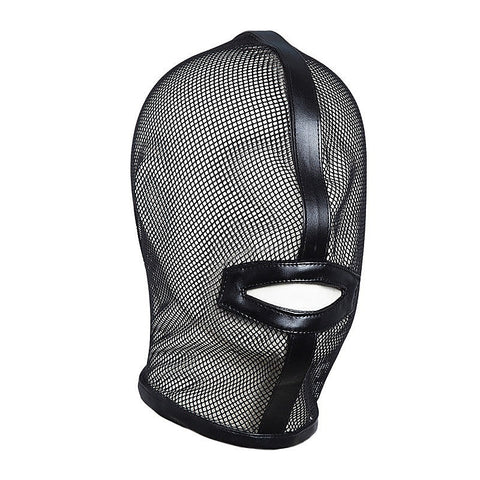Mesh Bondage Play Hood by BDStyle - Bondage Hoods