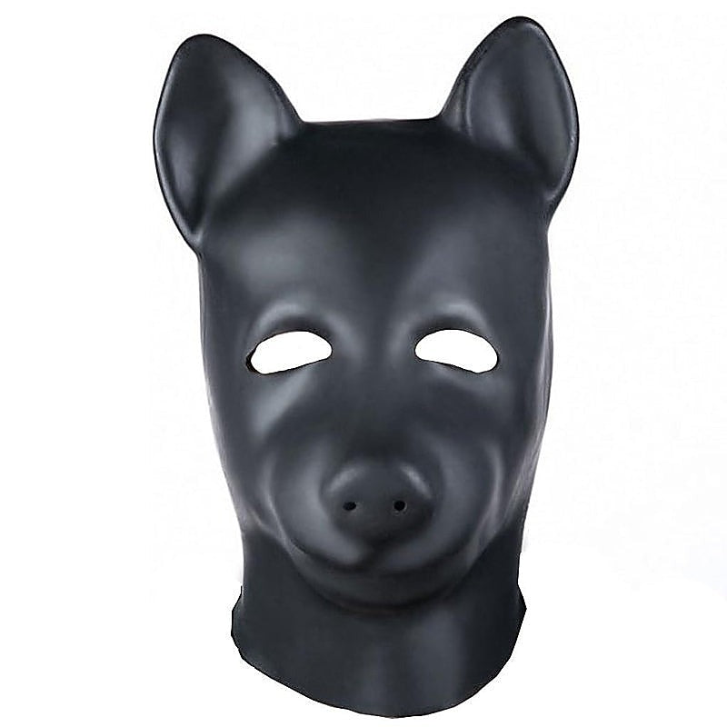 Latex Fetish Play Pig Hood Mask by BDStyle - Bondage Hoods