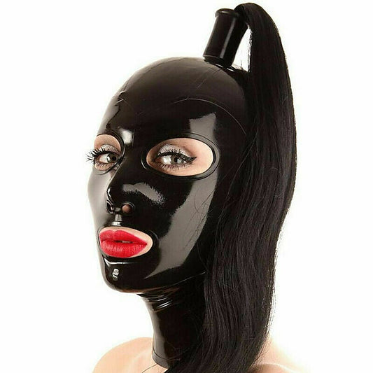 Ponytail Bondage Mask by BDStyle - Blindfolds And Masks