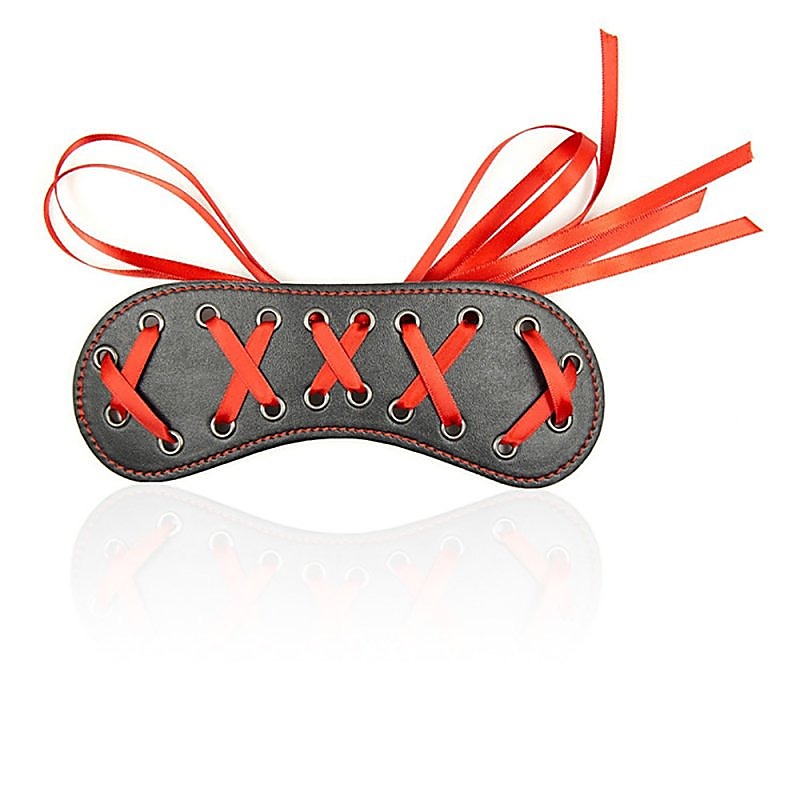Shoelaces Style Blindfold by BDStyle - Blindfolds And Masks