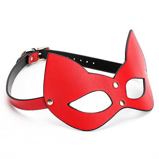 Faux Leather Sexy Cat Mask by BDStyle - Blindfolds And Masks