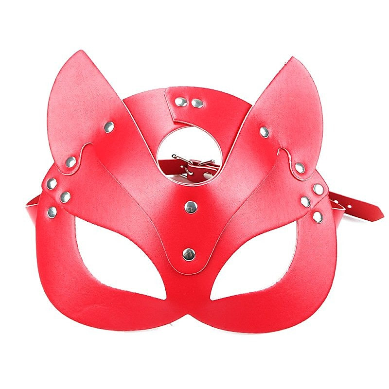 Party Cosplay Sex Cat Half Mask by BDStyle - Blindfolds And Masks