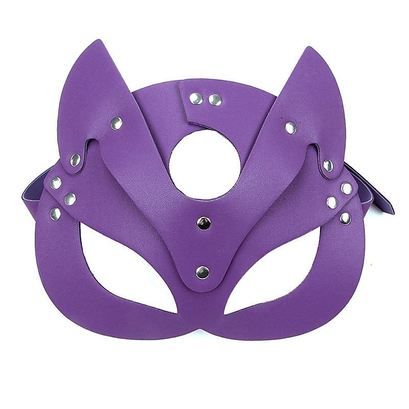 Party Cosplay Sex Cat Half Mask by BDStyle - Blindfolds And Masks