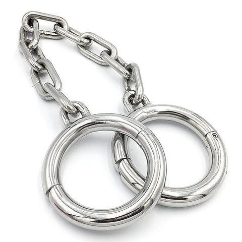 Premium Heavy Duty Metal Wrist Cuffs by BDStyle - Cuffs And Restraints