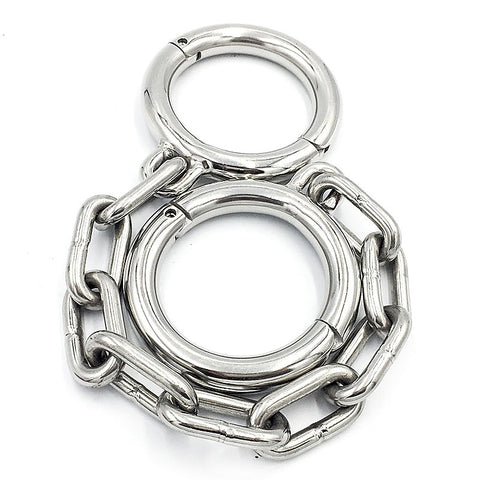 Premium Heavy Duty Metal Wrist Cuffs by BDStyle - Cuffs And Restraints
