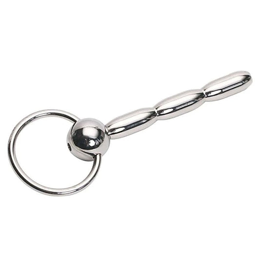 PING Cum Thru Penis Plug Stainless Steel by BDStyle - Penis Plugs