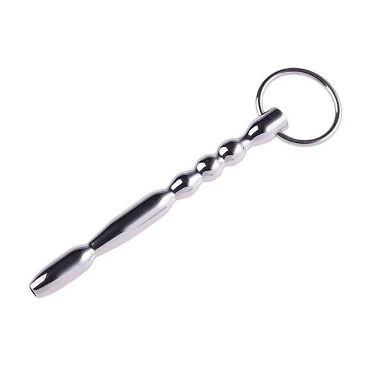 MACHO Cum Thru Metal Penis Plug by BDStyle - Penis Plugs
