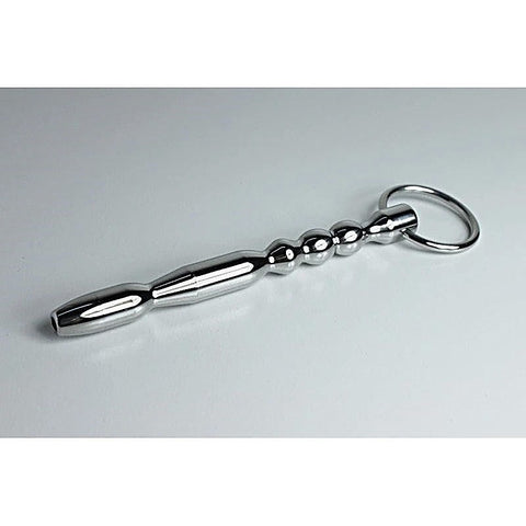 MACHO Cum Thru Metal Penis Plug by BDStyle - Penis Plugs