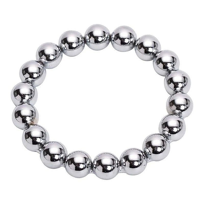 Premium Essential Balled Cock Ring by BDStyle - Cock Rings