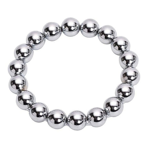 Premium Essential Balled Cock Ring by BDStyle - Cock Rings