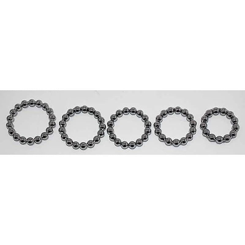 Premium Essential Balled Cock Ring by BDStyle - Cock Rings