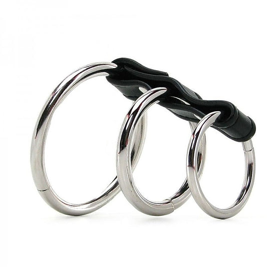 Gates of Hell Cock 2 Cock Rings by BDStyle - Cock Rings
