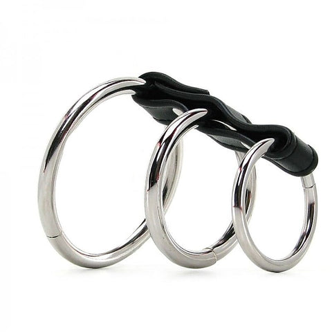BDStyle Mister B Gates of Hell Cock 2 Rings BDSM Restraint Device - Cock Rings