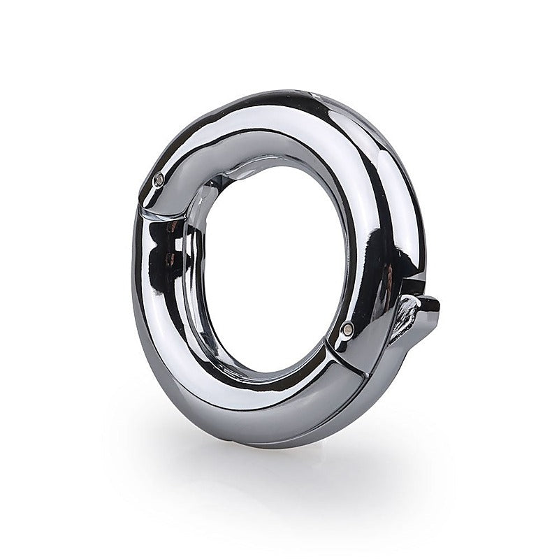 Premium Clip Cock & Ball Metal Ring by BDStyle - Cock Rings