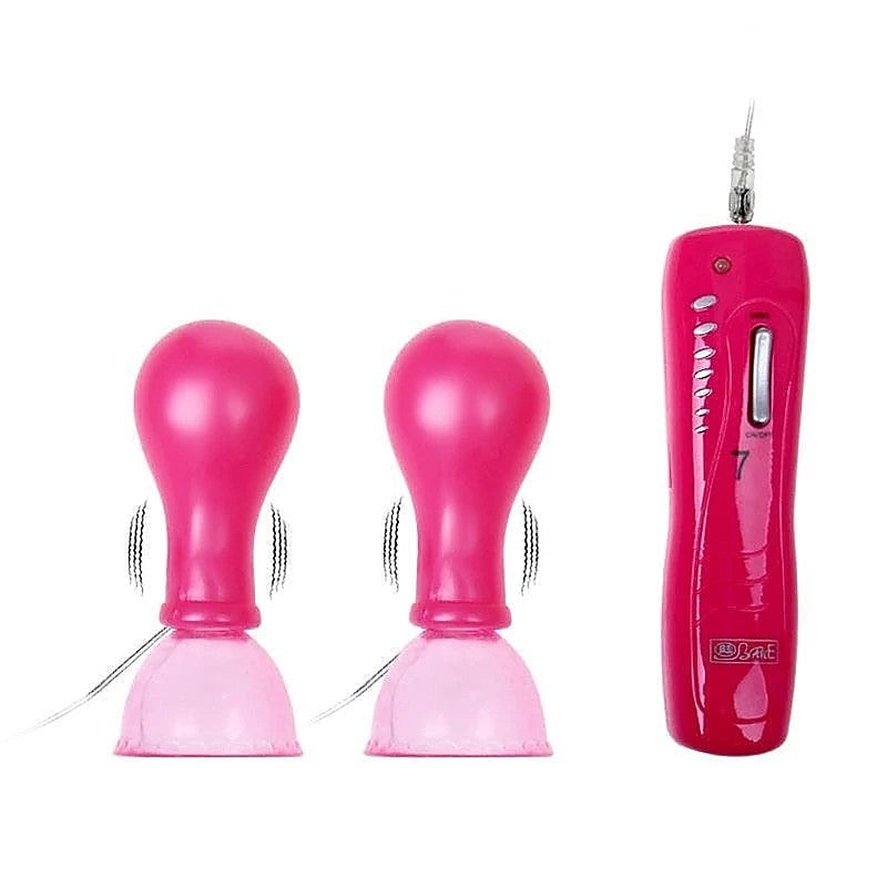 Premium Vibrating Nipple Pump by BDStyle - Breast and Nipple Toys
