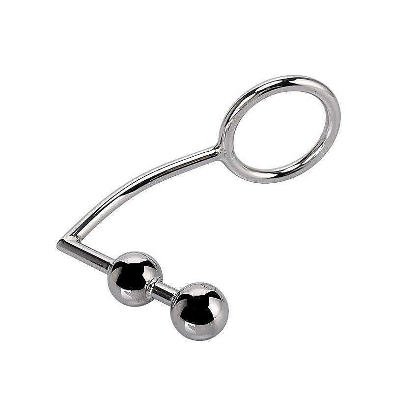 Double Anal Intruder Cock Ring by BDStyle - Butt Plugs