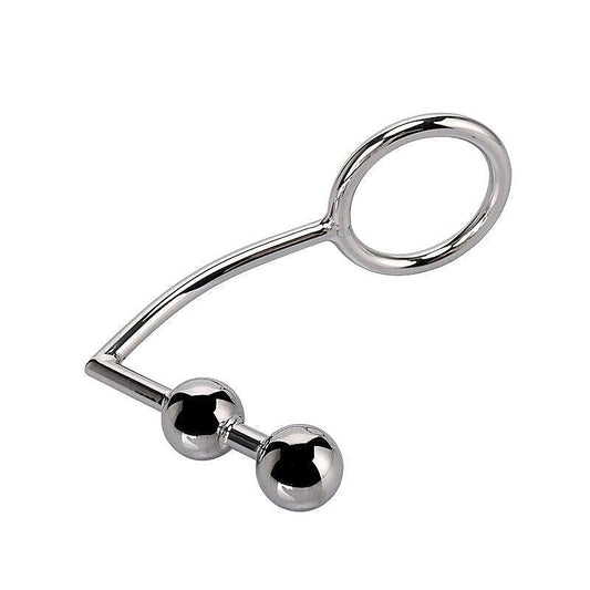 Double Anal Intruder Cock Ring by BDStyle - Butt Plugs