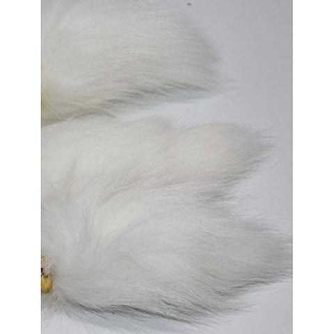 Premium Kitten Tail Metal Butt Plug by BDStyle - Steel Sex Toys