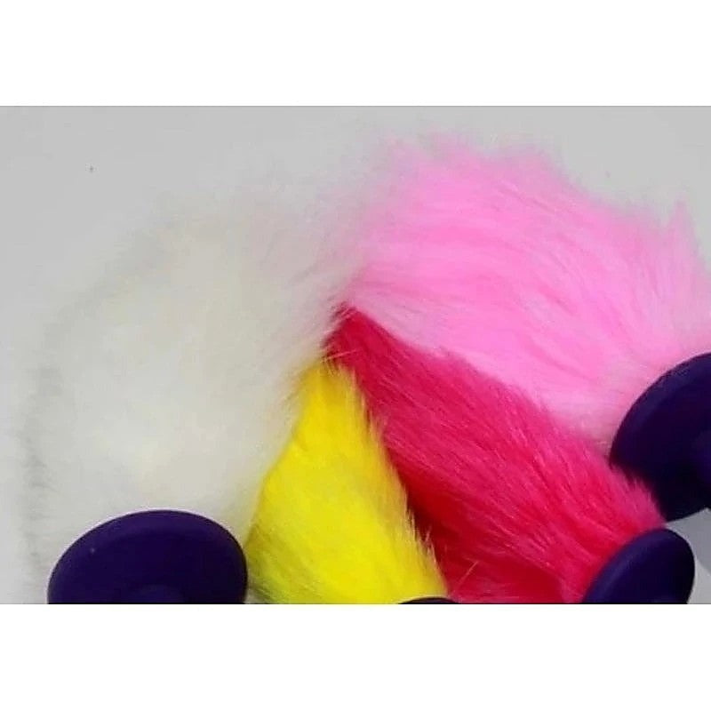 Rabbit Faux Tail Silicone Butt Plug Small by BDStyle - Butt Plugs
