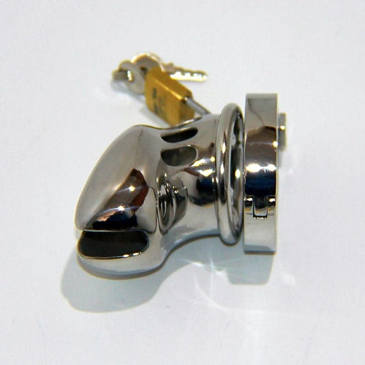 Silverado Cock Cage with Dual Cock Ring by BDStyle - Male Chastity
