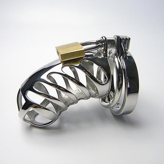 The Cartilage Chastity Device with Dual Ring by BDStyle - Male Chastity