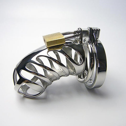 The Cartilage Chastity Device with Dual Ring by BDStyle - Male Chastity
