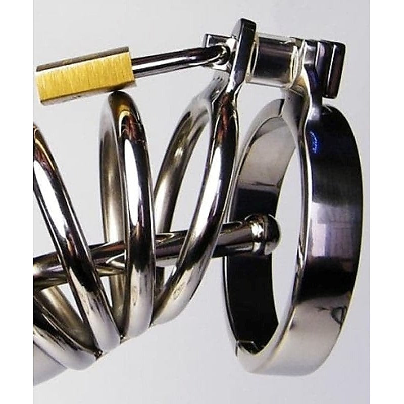 Jailed Penis Cage & Pisser Plug by BDStyle - Male Chastity