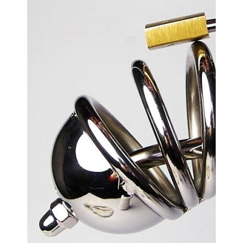 Jailed Penis Cage & Pisser Plug by BDStyle - Male Chastity