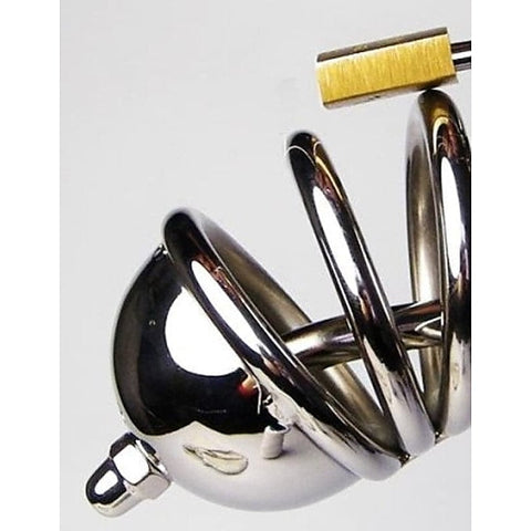 Jailed Penis Cage & Pisser Plug by BDStyle - Male Chastity