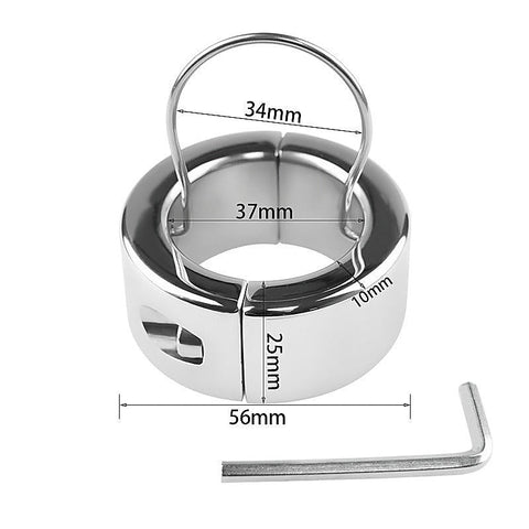 Heavy Weight Scrotum Ball Stretcher by BDStyle - Ball and Cock Toys