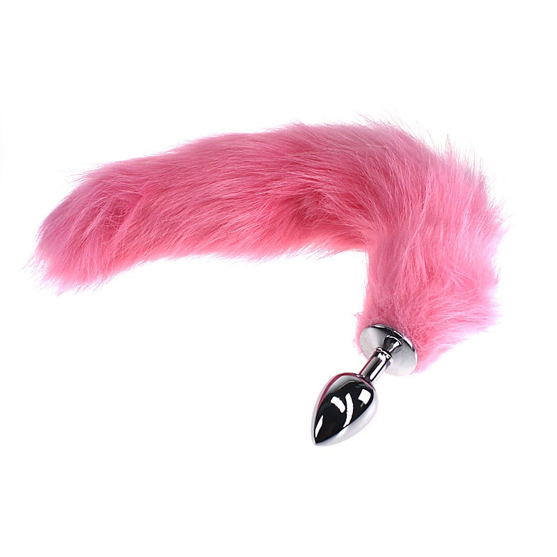 Premium Faux Fox Tail Butt Plug by BDStyle - Butt Plugs