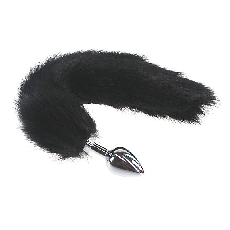 Premium Faux Fox Tail Butt Plug by BDStyle - Butt Plugs