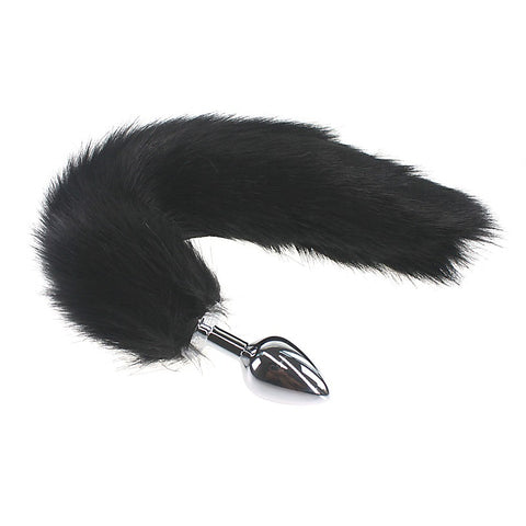 Premium Faux Fox Tail Butt Plug by BDStyle - Butt Plugs